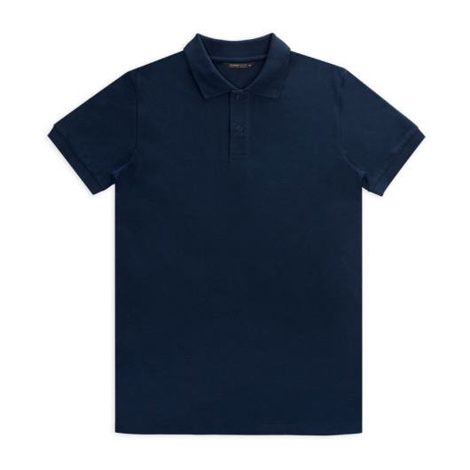 Carter Mens Polos Navy
